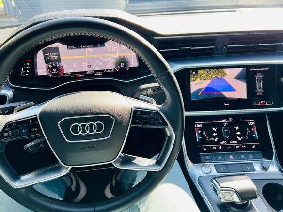 2020 Audi A6 40 TDI V (C8), чёрный, 3780000 рублей - вид 35