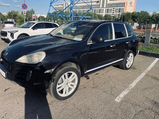 2009 Porsche Cayenne Diesel I Рестайлинг (957), чёрный, 1650000 рублей, вид 2