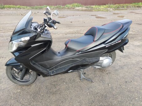 2007 Suzuki Burgman (SkyWave) 250, чёрный, 250000 рублей, вид 2