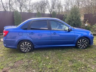 2020 Lada (ВАЗ) Granta Drive Active I Рестайлинг, синий, 750000 рублей, вид 3
