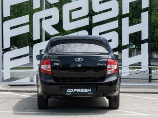 2017 Lada (ВАЗ) Granta I, чёрный, 510000 рублей, вид 4