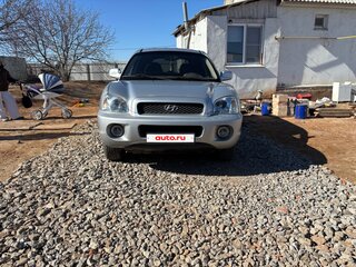2001 Hyundai Santa Fe I, серебристый, 520000 рублей, вид 2
