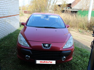2007 Peugeot 307 I Рестайлинг, красный, 300000 рублей, вид 1