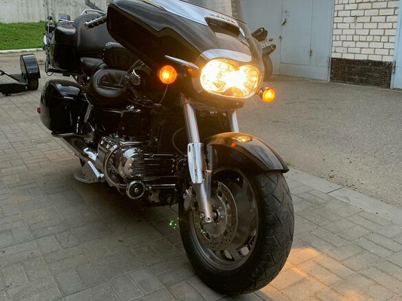 1999 Honda VT 1300CT Interstate, чёрный, 661704 рублей - вид 8
