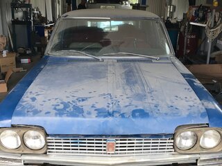 1971 Toyota Crown III (S50), голубой, 450000 рублей, вид 4