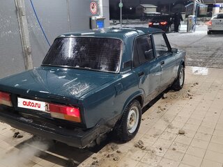2010 Lada (ВАЗ) 2107, зелёный, 99000 рублей, вид 4