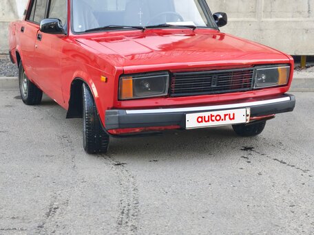 1992 Lada (ВАЗ) 2105, красный, 130000 рублей, вид 1