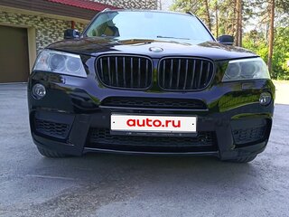 2013 BMW X3 30d xDrive II (F25), чёрный, 3290000 рублей, вид 4