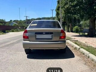 2007 Hyundai Accent ТагАЗ II, бежевый, 490000 рублей, вид 3