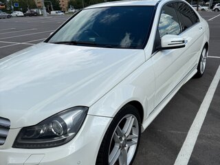2013 Mercedes-Benz C-Класс 200 III (W204) Рестайлинг, белый, 1600000 рублей, вид 1