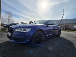 2011 Audi A6 IV (C7), синий, 1863000 рублей, вид 5