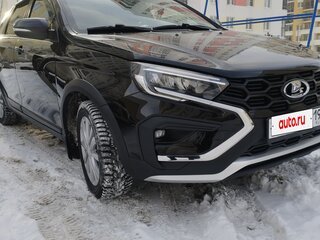 2024 Lada (ВАЗ) Vesta SW Cross I Рестайлинг (NG), чёрный, 1500000 рублей, вид 2