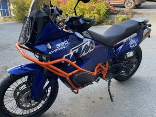 2011 KTM 990 Adventure, синий, 850000 рублей, вид 1