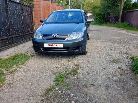 2005 Toyota Corolla IX (E120, E130) Рестайлинг, серый, 450000 рублей - вид 4