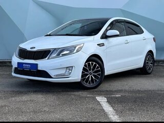 2012 Kia Rio 4-speed III, белый, 870000 рублей, вид 1