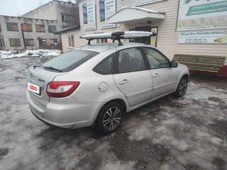 2014 Lada (ВАЗ) Granta I, серебристый, 315000 рублей, вид 5