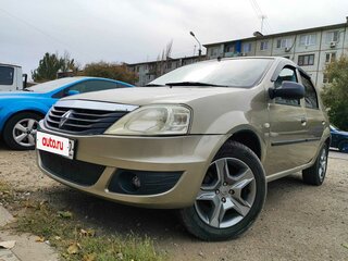 2011 Renault Logan I Рестайлинг, бежевый, 450000 рублей, вид 2