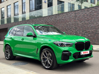 2021 BMW X5 40d IV (G05/G18), зелёный, 8900000 рублей, вид 2