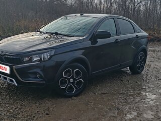 2019 Lada (ВАЗ) Vesta Cross I, чёрный, 740000 рублей, вид 1
