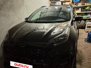 2022 Kia Sportage IV Рестайлинг, чёрный, 2900000 рублей, вид 2