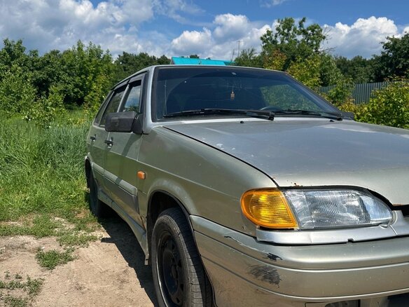 2005 Lada (ВАЗ) 2114, серебристый, 85000 рублей - вид 2