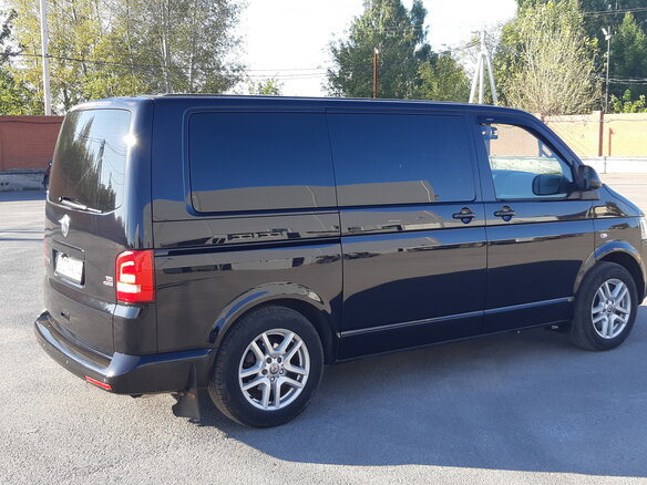2014 Volkswagen Multivan T5 Рестайлинг, чёрный, 3000000 рублей - вид 6