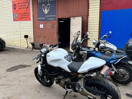 2014 Ducati Monster 821, белый, 700000 рублей, вид 3