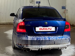 2011 Skoda Octavia RS II Рестайлинг, синий, 1450000 рублей, вид 4