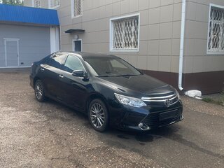 2016 Toyota Camry VII (XV50) Рестайлинг, чёрный, 1990000 рублей, вид 3