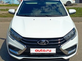 2024 Lada (ВАЗ) Vesta I Рестайлинг (NG), белый, 1450000 рублей, вид 3