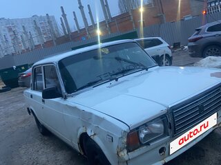 2005 Lada (ВАЗ) 2107, белый, 65000 рублей, вид 4