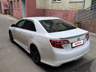 2013 Toyota Camry US Market VII (XV50), белый, 1320000 рублей, вид 4