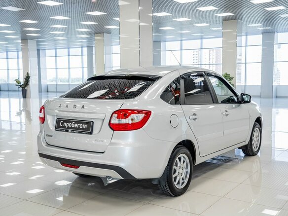 2025 Lada (ВАЗ) Granta I Рестайлинг, серый - вид 2