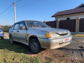 2006 Lada (ВАЗ) 2114, серебристый, 65000 рублей, вид 2