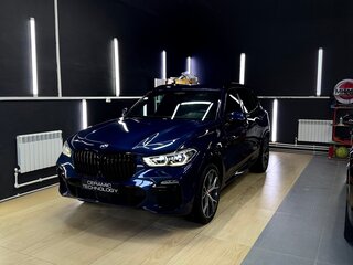 2020 BMW X5 30d IV (G05/G18), синий, 6000000 рублей, вид 4
