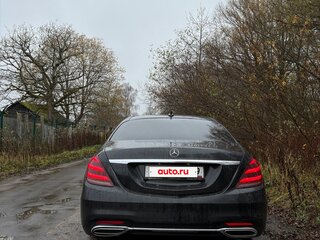 2019 Mercedes-Benz S-Класс 350 d Long VI (W222, C217) Рестайлинг, чёрный, 8888888 рублей, вид 3