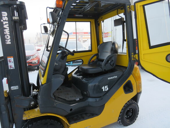 2015 Komatsu FD15, жёлтый, 1338000 рублей - вид 8