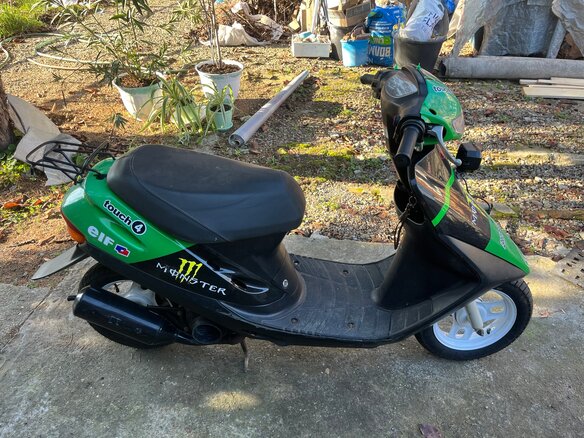 1990 Honda Dio, зелёный, 35000 рублей - вид 2
