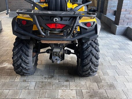 2015 BRP Can-Am Outlander L 500 (MAX), жёлтый, 670000 рублей, вид 5
