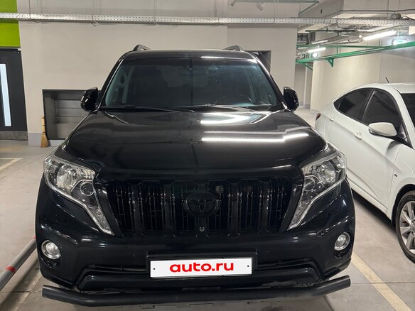 2013 Toyota Land Cruiser Prado 150 Series Рестайлинг 1, чёрный, 3500000 рублей