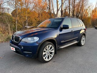 2011 BMW X5 30d II (E70) Рестайлинг, синий, 1690000 рублей, вид 1