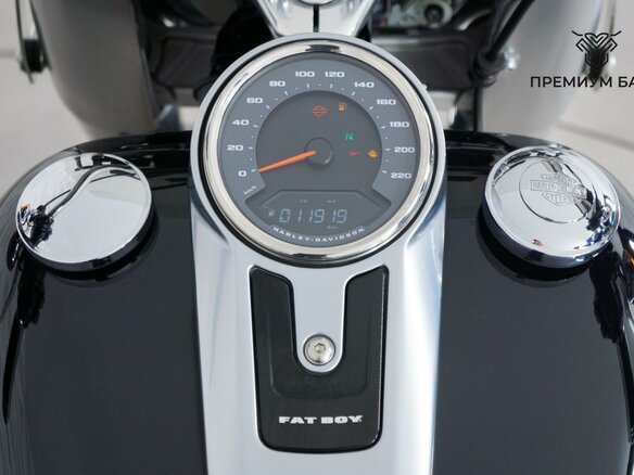 2018 Harley-Davidson Fat Boy, чёрный, 1847000 рублей - вид 10
