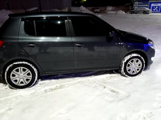 2013 Skoda Fabia II Рестайлинг, серый, 620000 рублей, вид 3