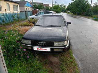 1991 Audi 90 II (B3), чёрный, 160000 рублей, вид 2