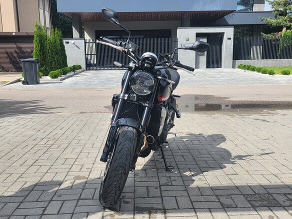 2021 Triumph Trident 660, чёрный, 790000 рублей - вид 11
