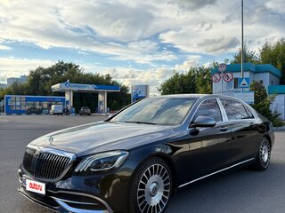 2016 Mercedes-Benz Maybach S-Класс 500 I (X222), чёрный, 2999000 рублей, вид 1