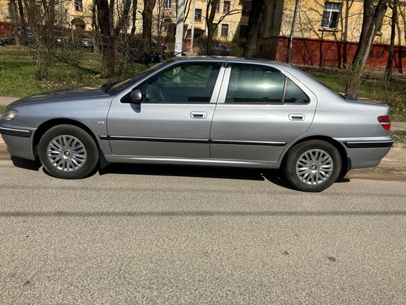 2003 Peugeot 406 I Рестайлинг, серый, 385000 рублей - вид 4