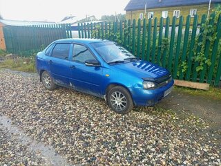 2006 Lada (ВАЗ) Kalina I, синий, 100000 рублей, вид 4