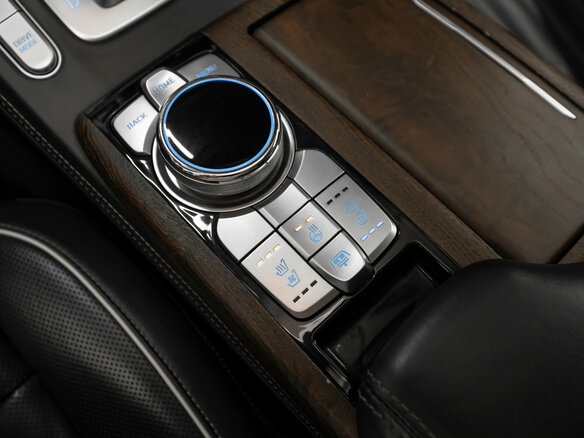 2019 Genesis G90 I Рестайлинг, чёрный, 2690000 рублей - вид 30