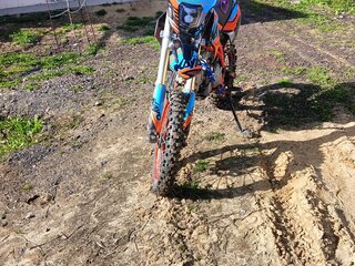 2024 Kayo Evolution YX125EM, синий, 70000 рублей, вид 2